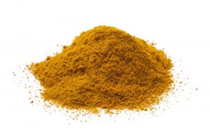 Heap of turmeric powder
